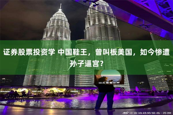 证券股票投资学 中国鞋王，曾叫板美国，如今惨遭孙子逼宫？