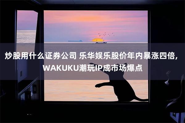 炒股用什么证券公司 乐华娱乐股价年内暴涨四倍, WAKUKU潮玩IP成市场爆点