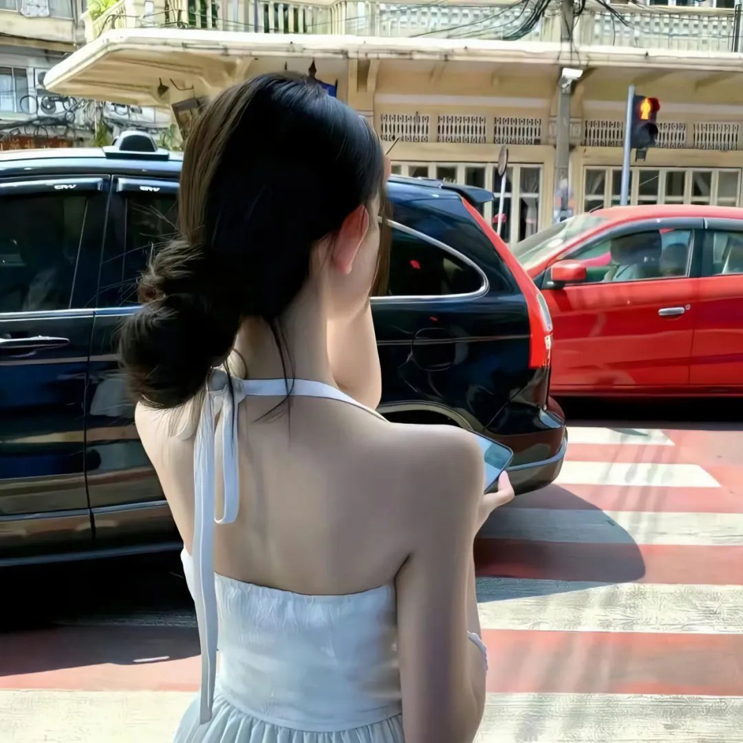 一个女孩的眼泪
